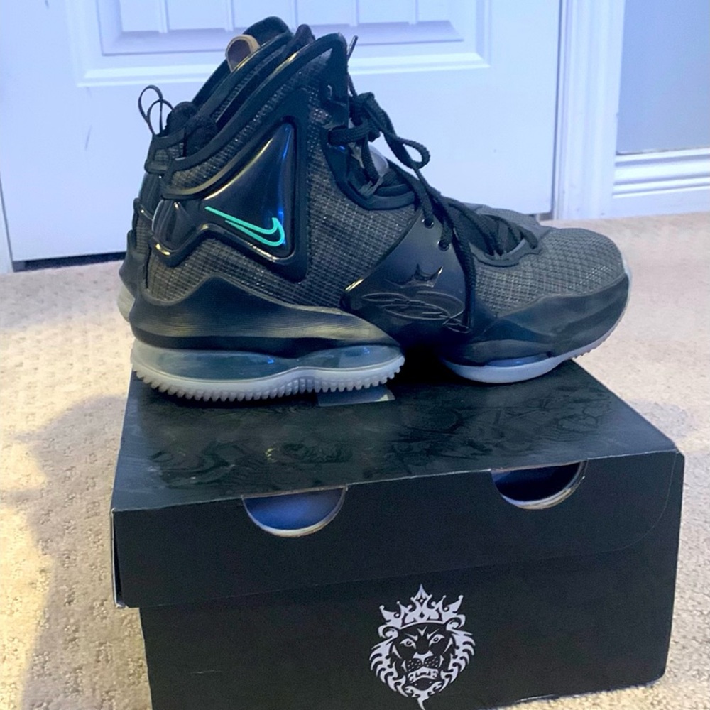 Lebron James xix almost new basketball shoes